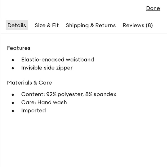 Size 6-8 | NWOT Aritzia Babaton Mace Pant - Picture 6 of 8